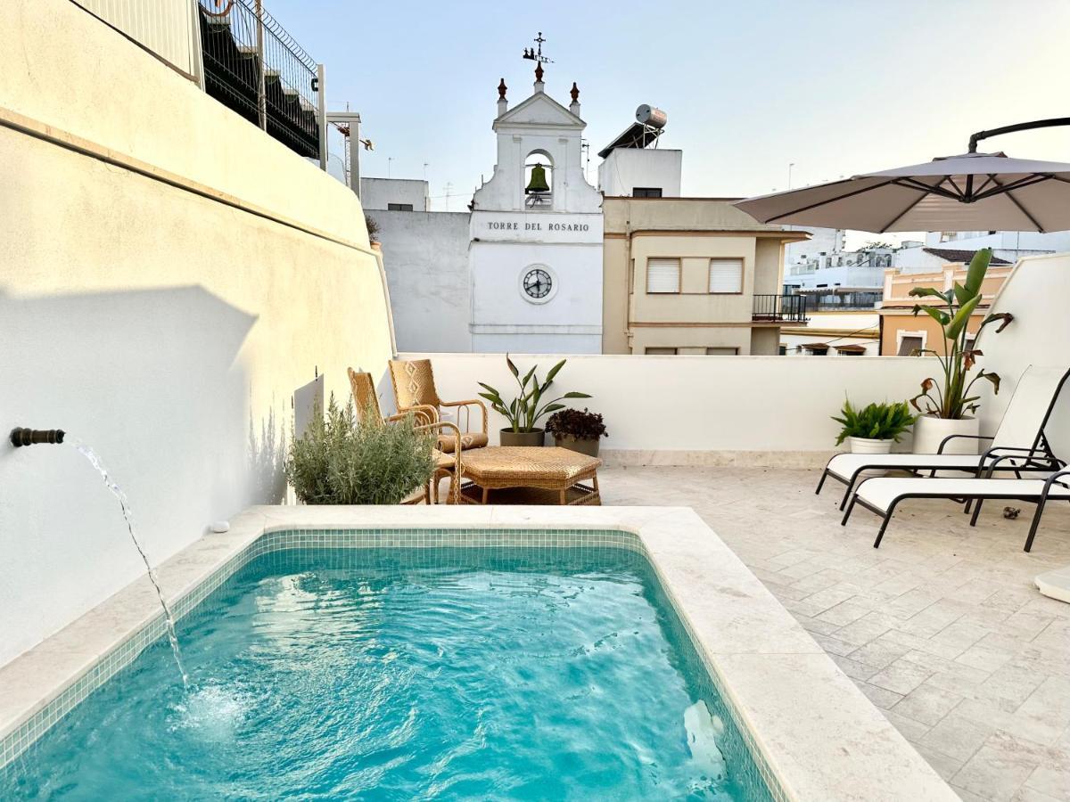 Apartamento Duplex Con Piscina Privada En Terraza Alcalá de Guadaira Eksteriør bilde