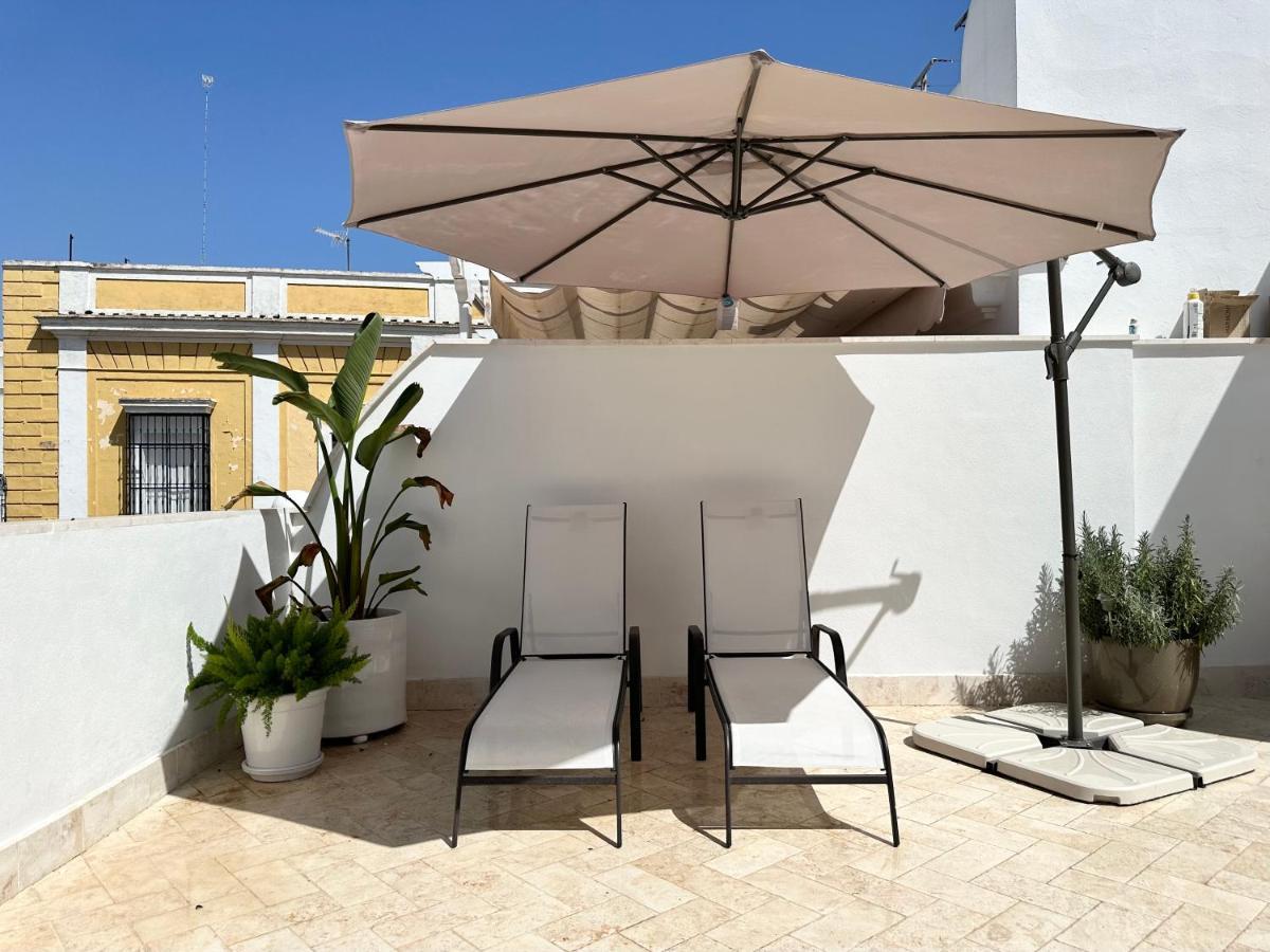 Apartamento Duplex Con Piscina Privada En Terraza Alcalá de Guadaira Eksteriør bilde